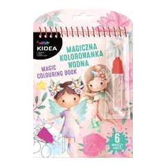 Kidea újra felhasználható vízfestő könyv - Fairy (MWKWKKA)