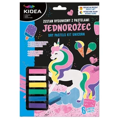 Kidea unikornisos színező készlet krétával (ZRPJKA)