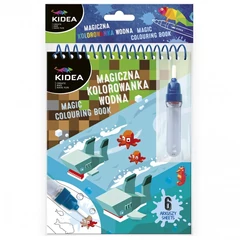 Kidea Mágikus vizes kifestőkönyv - Game (MWKWJKA)
