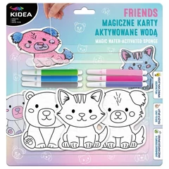 Kidea Vizzel aktiválódó varázs szivacsok - Állatok (MKAFKA)