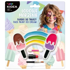 Kidea 7 színű arcfesték készlet - Ice Cream (FDTLM9KA)