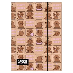 Kutyás A/4 gumis mappa - Fluffy Puppy (TGA4B7A17)