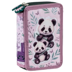 Pandás felszerelt emeletes tolltartó - Cute Panda (PWDPA11)