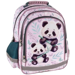 Pandás iskolatáska, hátizsák - Cute Panda (PL15BPA11)