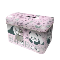 Pandás persely lakattal - Cute Panda (SKAPA11)