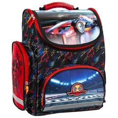 Versenyautós ergonomikus iskolatáska - Race Team