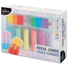 Kidea Jumbo kréta 8 db-os készlet - jégkrém (KRJSU8KA)