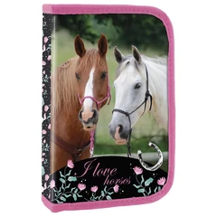 Lovas tolltartó - I love horses - Fekete 