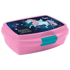 Unikornis műanyag uzsonnás doboz - Dream Unicorn
