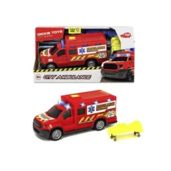 Dickie City Ambulance játék mentőautó - 18 cm (3713013)