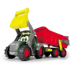 Dickie Happy Farm Fendt traktor utánfutóval - 60 cm (3819002)
