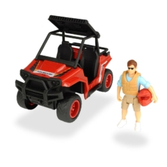 Dickie Playlife - Park Ranger terepjáró autó figurával játékszett (3833005)