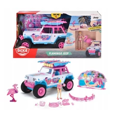 Dickie - Flamingo Jeep játékszett SÉRÜLD DOBOZOS (20 383 5006)