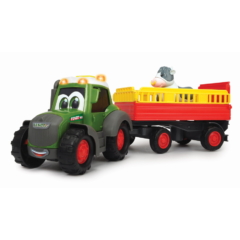 Dickie ABC Happy Fendt állatszállító traktor bocival (204115001)