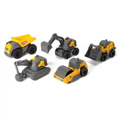 Dickie Construction Volvo 5 db-os mini munkagépek szett (203722008)