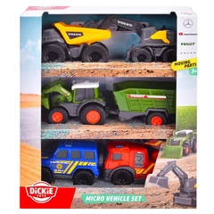 Dickie Micro City Csapatjárművek, 6 db-os (203742016)