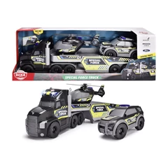 Dickie Special Force teherautó helikopterrel és terepjáróval (203719034)