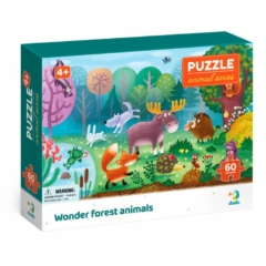 Dodo Animal Series 60 db-os puzzle - Erdei állatok (300375)