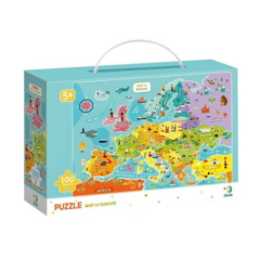 Dodo 100 db-os puzzle - Európa térkép (300124)