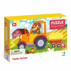 Dodo Transport Series 30 db-os puzzle - Teddy farmer (300371)