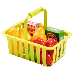 Écoiffier Élelmiszerek kosárban játékszett (0981)