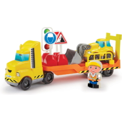 Écoiffier Abrick Építkezési járművek játékszett figurával (3291)