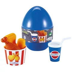 Ecoiffier Sült csirke tojásban játékszett (16115)