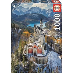 Educa - 1000 db-os puzzle - Neuschwanstein kastély (19261)
