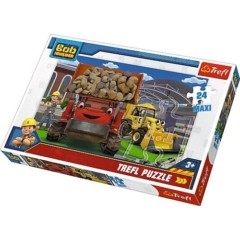 Trefl 24 db-os Maxi puzzle - Bob, az építő (14246)