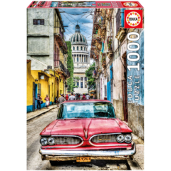 Educa 1000 db-os puzzle - Veterán autó Havannában (16754)