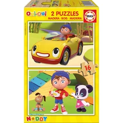 Educa 2 x 16 db-os fa puzzle - Noddy (17160)