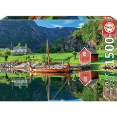 Educa 1500 db-os puzzle - Viking hajó (18006)
