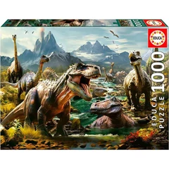 Educa 1000 db-os puzzle - Heves dinoszauruszok (19924)