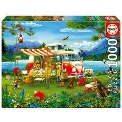 Educa 1000 db-os puzzle - Kempingezés (19922)