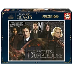 Educa 1000 db-os puzzle - Legendás állatok - Dumbledore titkai (19493)