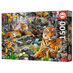 Educa 1500 db-os puzzle - Ragyogó dzsungel (19563)