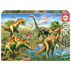 Educa 500 db-os puzzle - Jurassic Játszótér (19903)