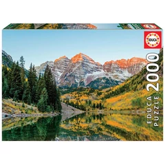 Educa 2000 db-os puzzle - Maroon Bells, USA (19279)