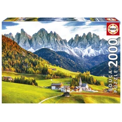 Educa 2000 db-os puzzle - Ősz a Dolomitoknál (19566)