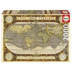 Educa 2000 db-os puzzle - Világtérkép (19620)