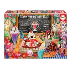 Educa 500 db-os puzzle - Fagyizó (20251)