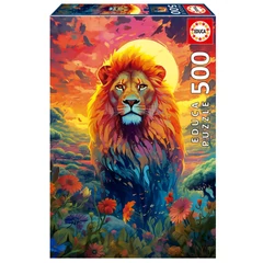 Educa 500 db-os puzzle - Majestic Lion Stare (20261)
