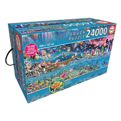 Educa 24000 db-os puzzle - Az élet (13434)
