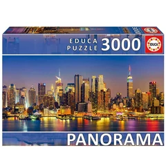 Educa 3000 db-os Panoráma puzzle - New York-i látkép (19948)