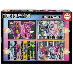 Educa 4 az 1-ben puzzle (50,80,100,150) - Monster High (19706)