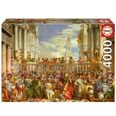 Educa 4000 db-os puzzle - The wedding at Cana - Paolo Veronese (19949)