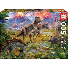 Educa 500 db-os puzzle - Dinoszauruszok (15969)