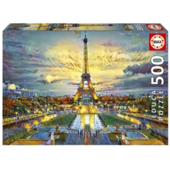 Educa 500 db-os puzzle - Eiffel torony (19621)
