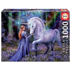 Educa 1000 db-os puzzle - Bluebell Woods, Anne Stokes (18494)