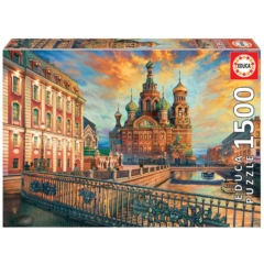 Educa 1500 db-os puzzle - Szentpétervár (18501)